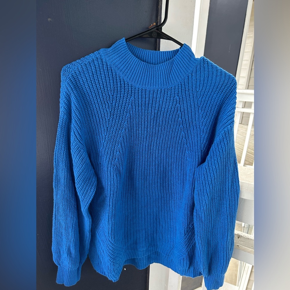 Electric Blue Sweater